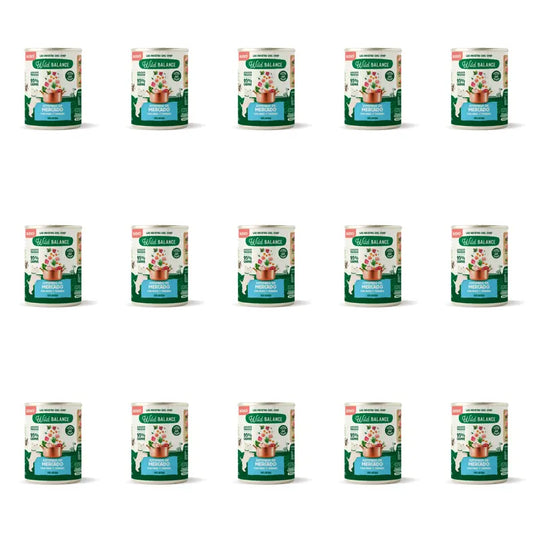Wild Balance Canned Market Stew With Turkey & Beef For Dogs, 400 g, Embalagem de 15