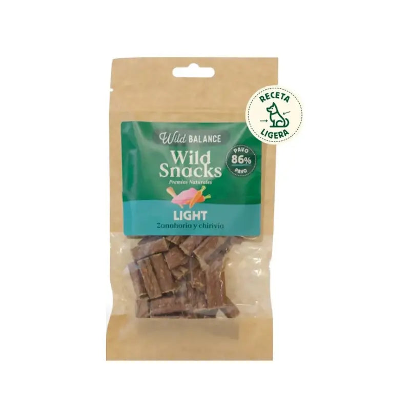 Wild Balance Wild Snack Light - Cenoura e Pastinaca , 75 gramas