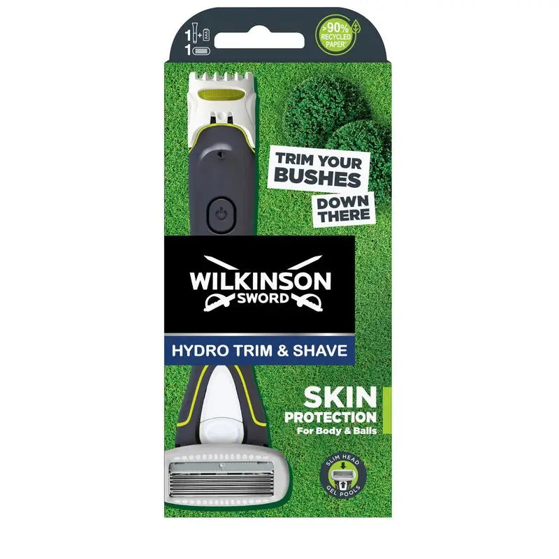Máquina Wilkinson Sword Hydro Body & Balls