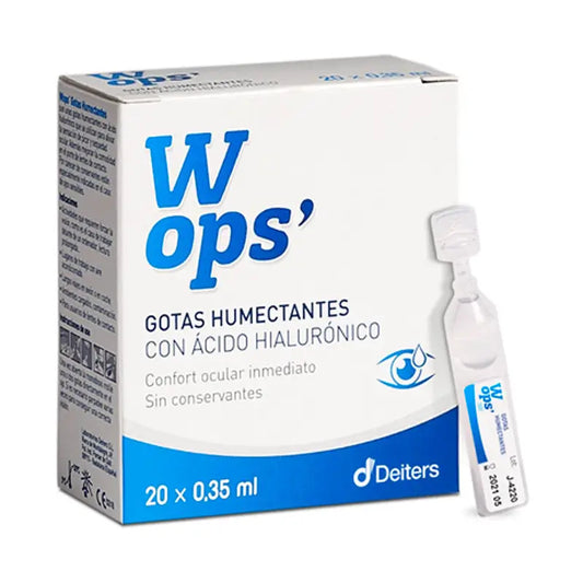 WOPS gotas humectantes 20 x 0.35 ml