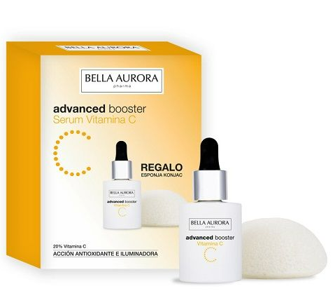 Bella Aurora Advanced Booster Pack Vitamina C + Esponja