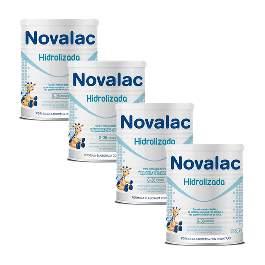 Embalagem 4 X Novalac Hydrolysed 400 g