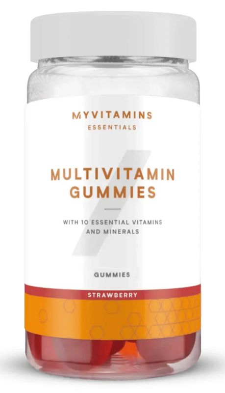 Myvitamins Multivitamin Gummies Morango , 60 gomas
