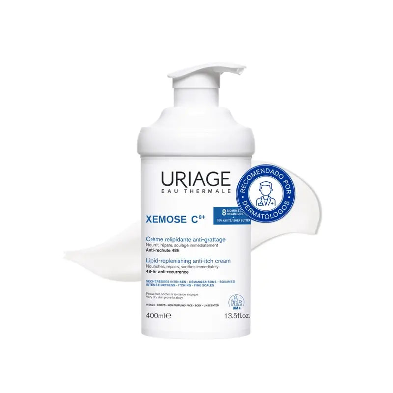 Uriage Xemose C8+ Creme Anti-coceira Relipidante 400ml