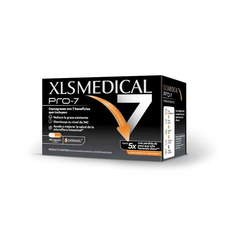 XLS Medical Pro 7 Nudge, 180 Cápsulas