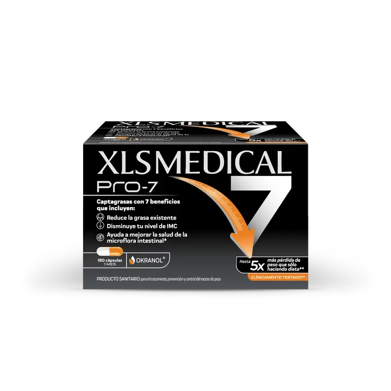 XLS Medical Pro 7 Nudge, 180 Cápsulas