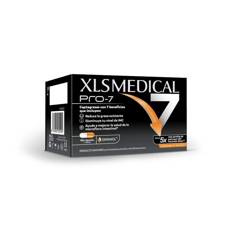 XLS Medical Pro 7 Nudge, 180 Cápsulas