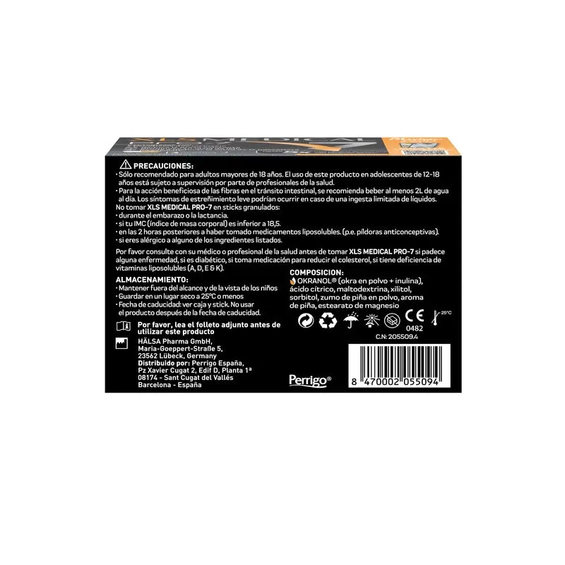 XLS Medical PRO 7 Cápsulas, Embalagem 2 unidades