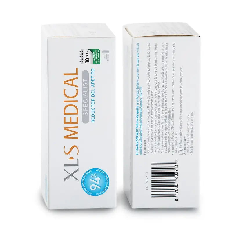 XLS Medical Appetite Reduce Iib 60 cápsulas