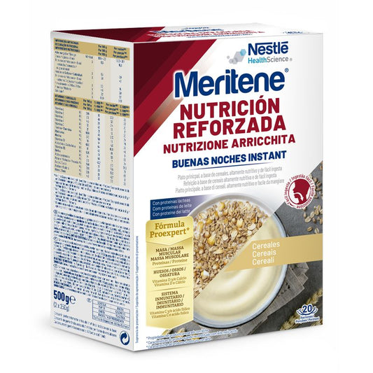 Meritene Good Night Cereal Cream Instantâneo 2 unidades x 250 gramas