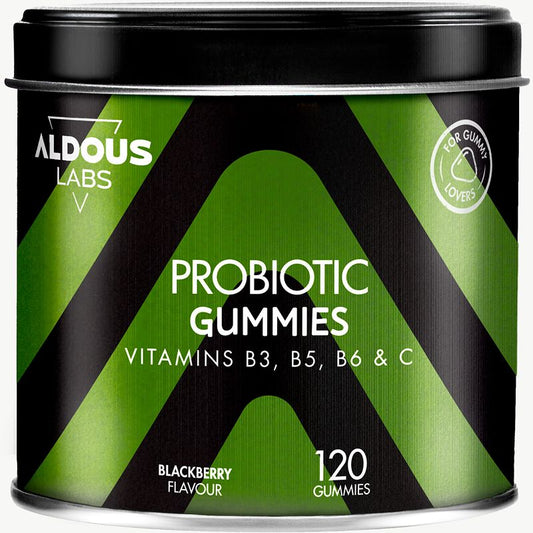 Aldous Bio Probióticos com Vitaminas em Gomas , 120 Gomas