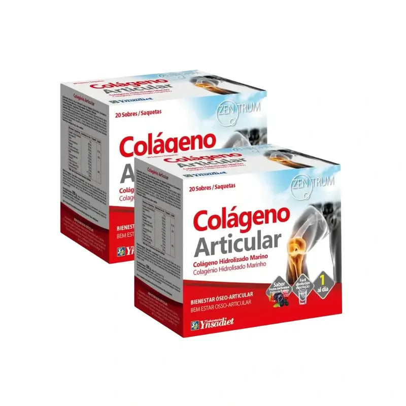 Ynsadiet Colageno Articular Zentrum, 2X20 Saquetas