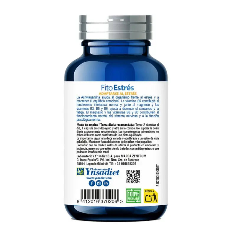 Ynsadiet Fito Estrés, 30 cápsulas
