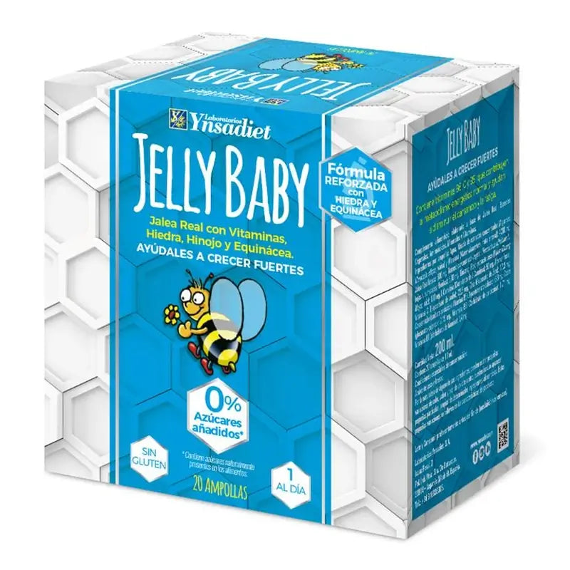 Ynsadiet Jelly Baby 0% Açúcar, 20 Ampolas