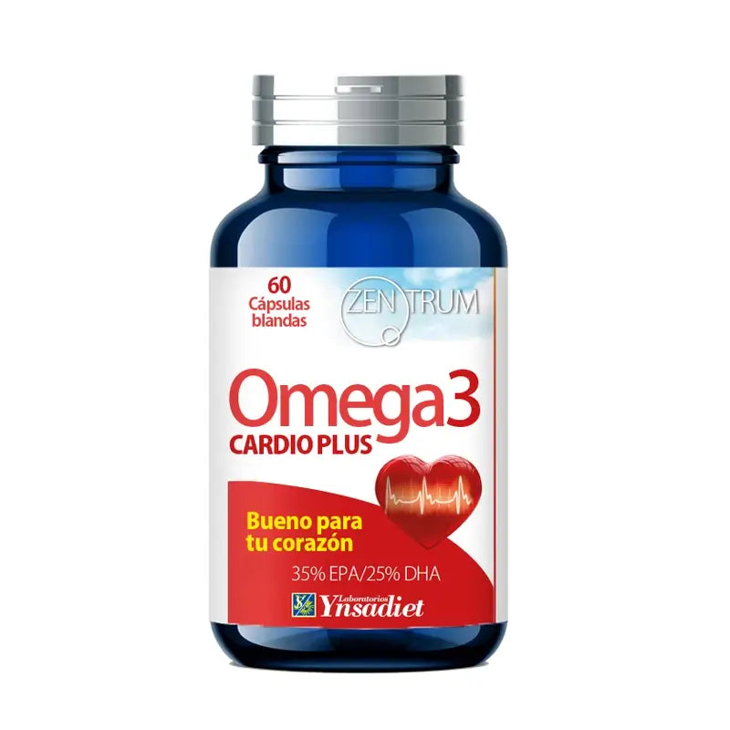 Ynsadiet Zentrum Cardio Plus Omega 3 , 60 cápsulas