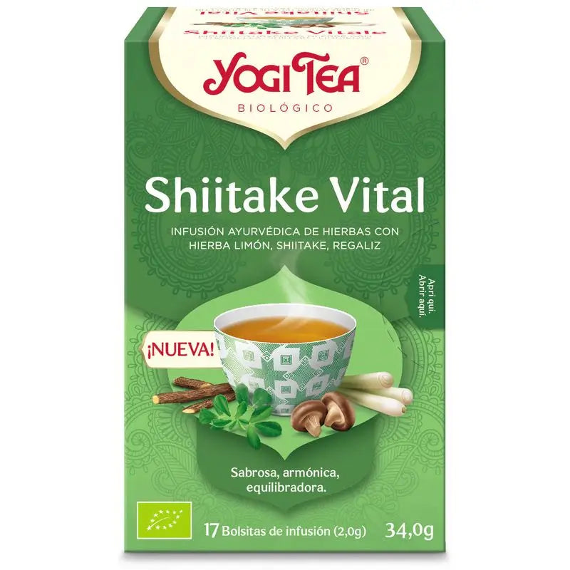 Chá Yogi Shiitake Vital 17Infusões