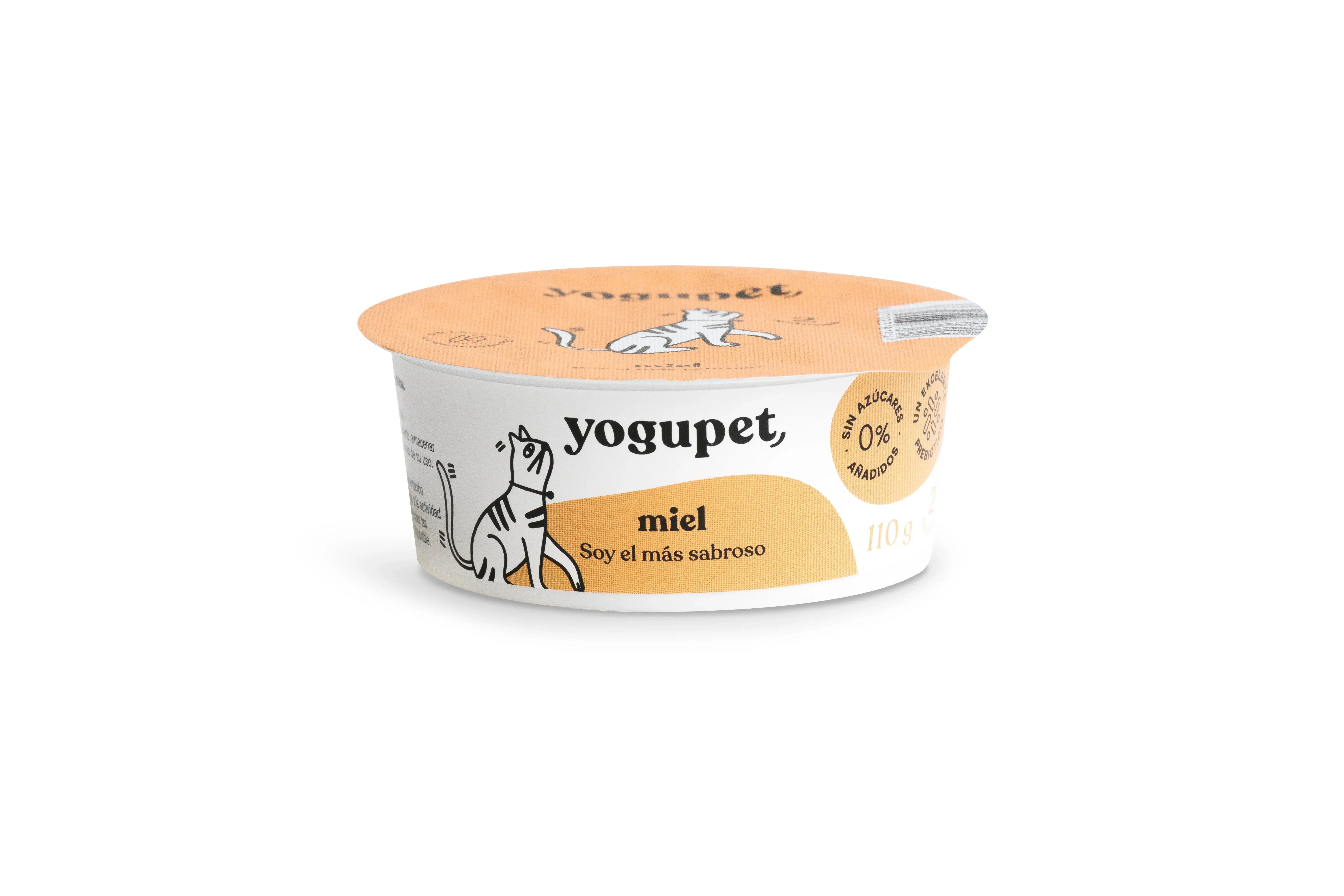 Yogupet Classic Iogurte para gatos Mel 4X110Gr