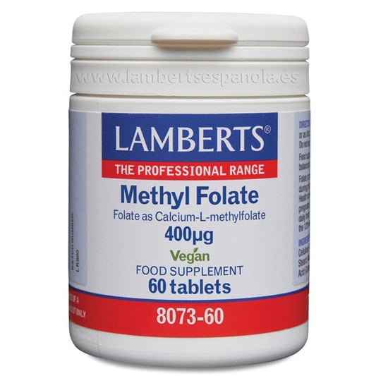 Lamberts Methyl Folate 400 µg, 60 comprimidos