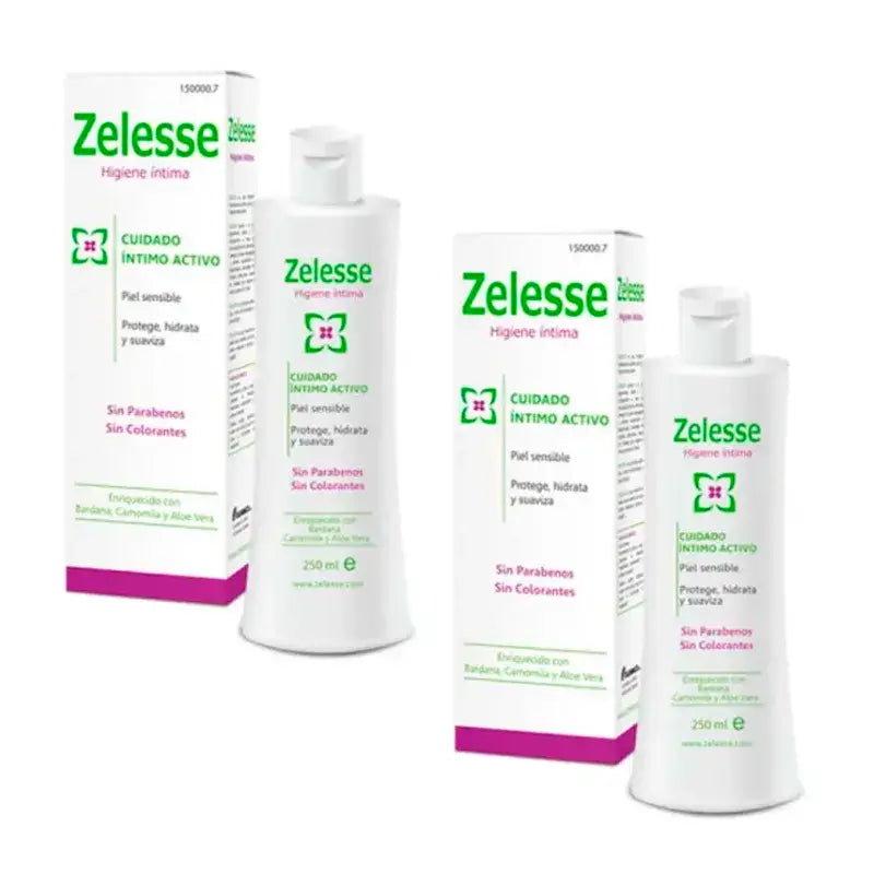 Pack Higiene Íntima Zelesse 2 x 250 ml