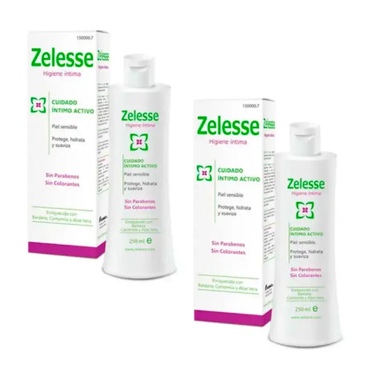 Pack Higiene Íntima Zelesse 2 x 250 ml