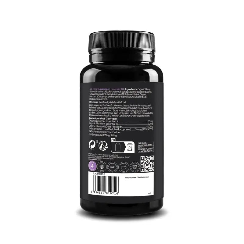 Zenement Óleo de Lavanda, 120 cápsulas de gelatina mole