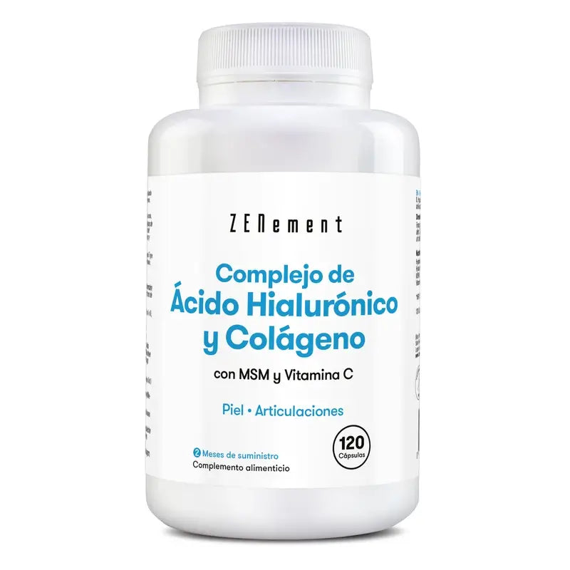 Zenement Ácido Hialurónico e Colagénio, 150 cápsulas