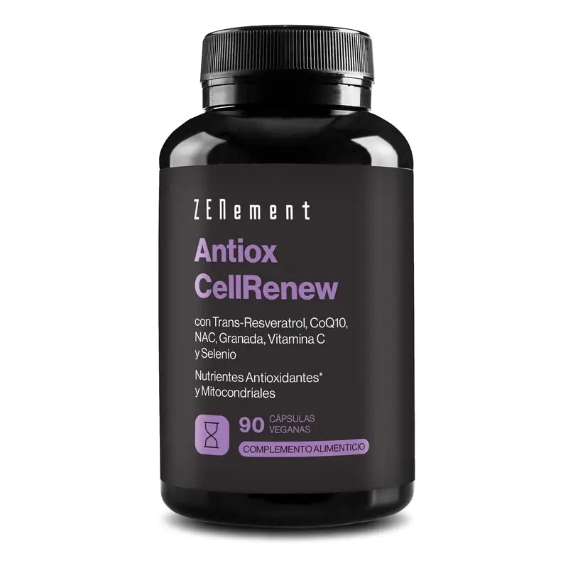 Zenement Antiox Cellrenew, 90 cápsulas vegetais