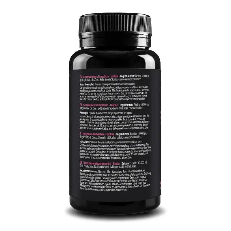 Zenement Biotin Complex With Selenium And Zinc, 365 comprimidos veganos