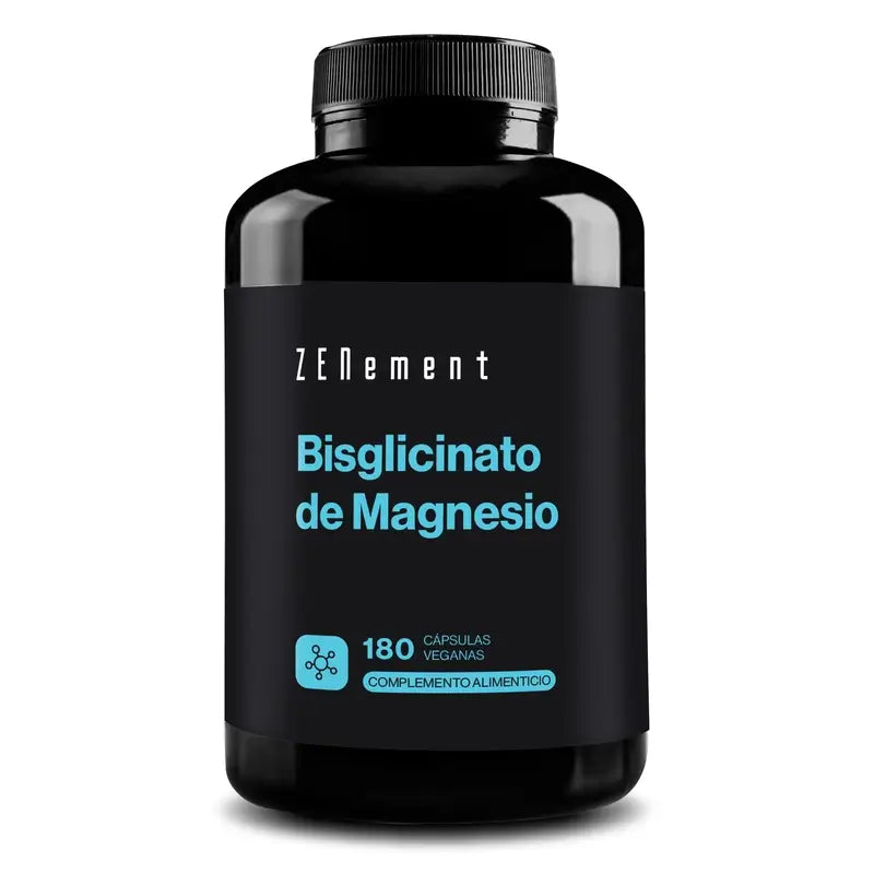 Zenement Magnesium Bisglycinate, 180 cápsulas vegetais