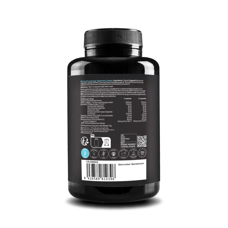 Zenement Vegetarian Collagen, 120 cápsulas vegetais