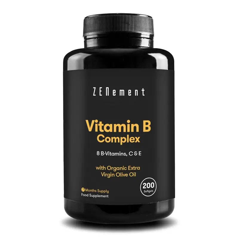 Zenement B-Vitamin Complex, 200 cápsulas de gelatina mole