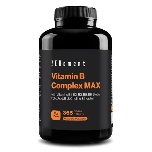 Zenement Vitamin B Max Complex, 365 comprimidos veganos