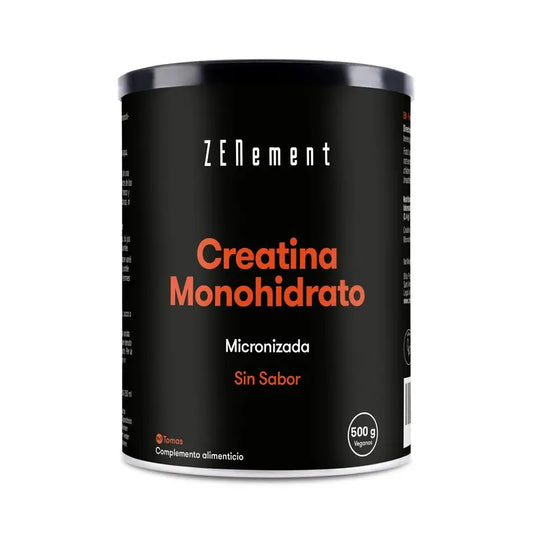 Zenement Creatina Monohidrato, Micronizada, Sem Sabor, 500 g
