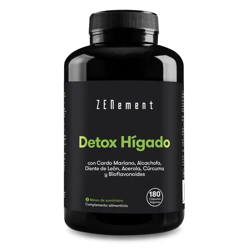 Zenement Detox Liver, 180 cápsulas vegetais