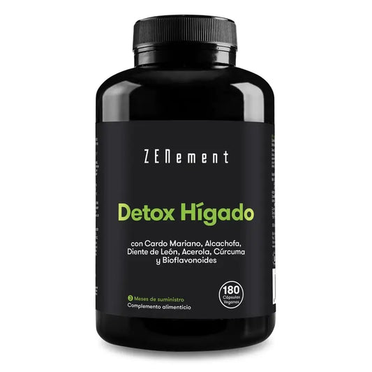Zenement Detox Liver, 180 cápsulas vegetais