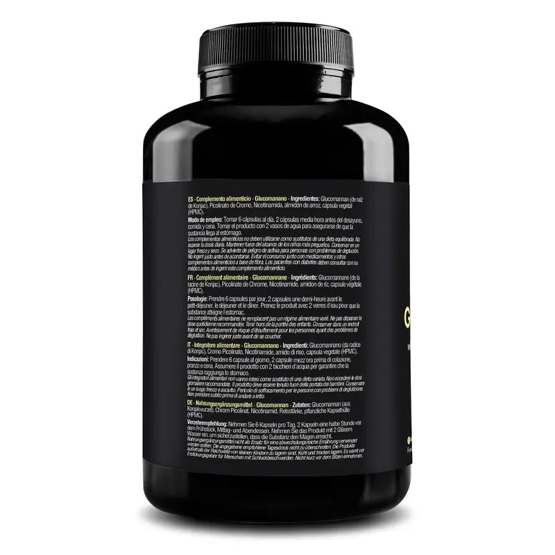 Zenement Glucomannan Natural Satiety, 180 cápsulas vegetais