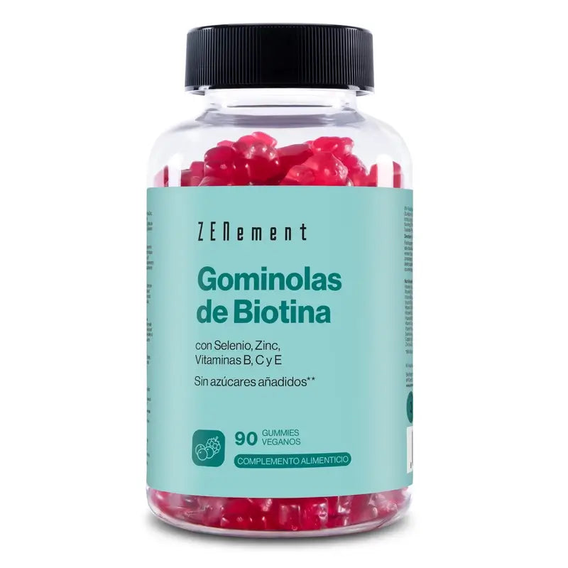 Zenement Biotin Gummies, 90 gomas veganas