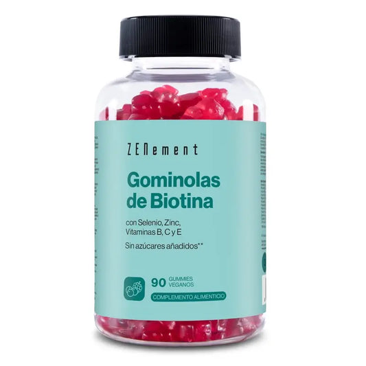 Zenement Biotin Gummies, 90 gomas veganas