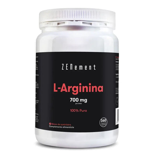Zenement L-Arginina 700 Mg, 360 cápsulas vegetais