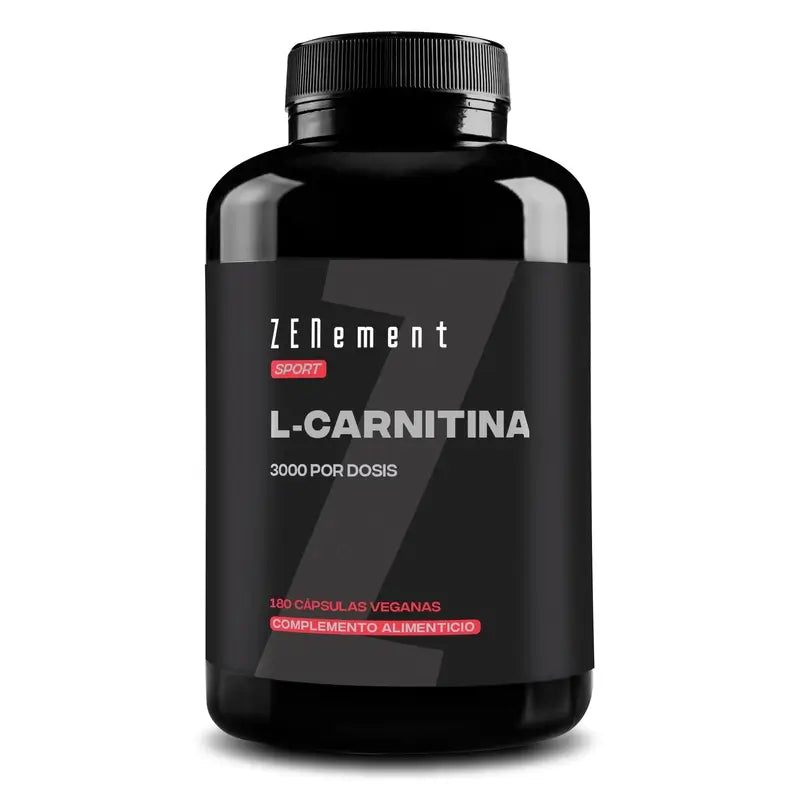 Zenement L-Carnitine, 180 cápsulas vegetais