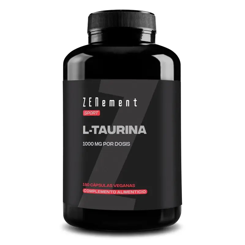 Zenement L-Taurine, 180 cápsulas vegetais