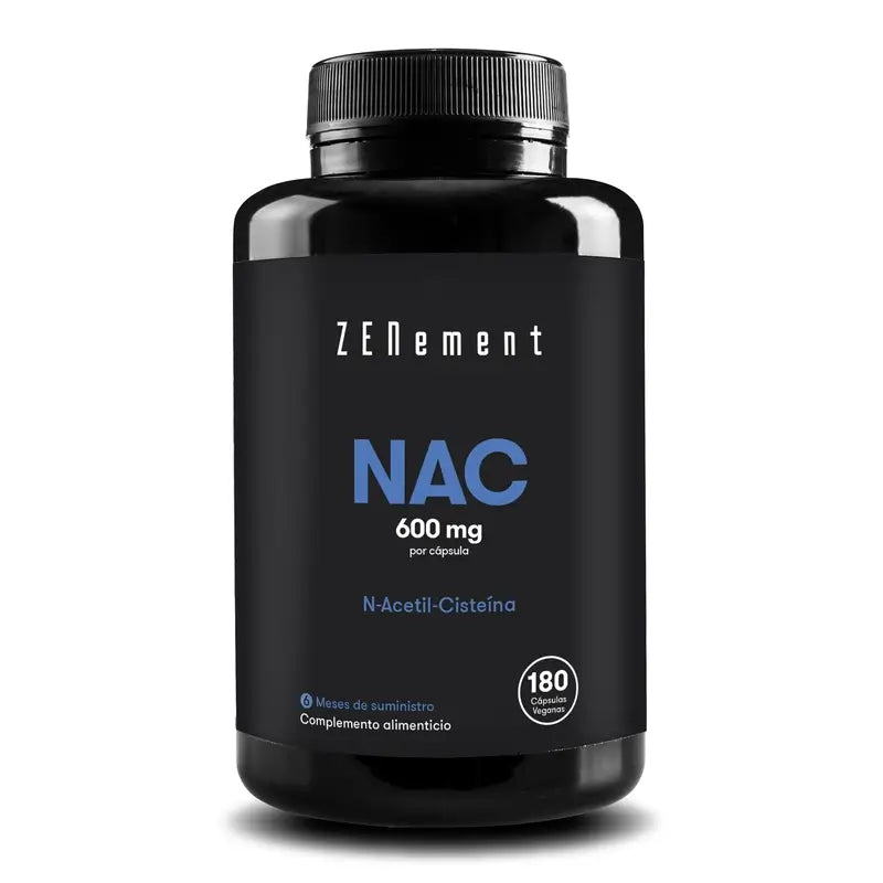 Zenement Nac 600 Mg, 180 cápsulas vegetais