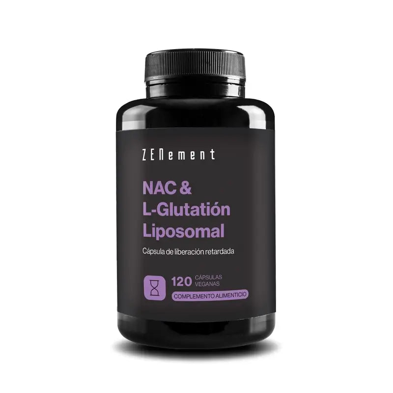 Zenement Nac & Liposomal L-Glutatião, 120 cápsulas vegetais