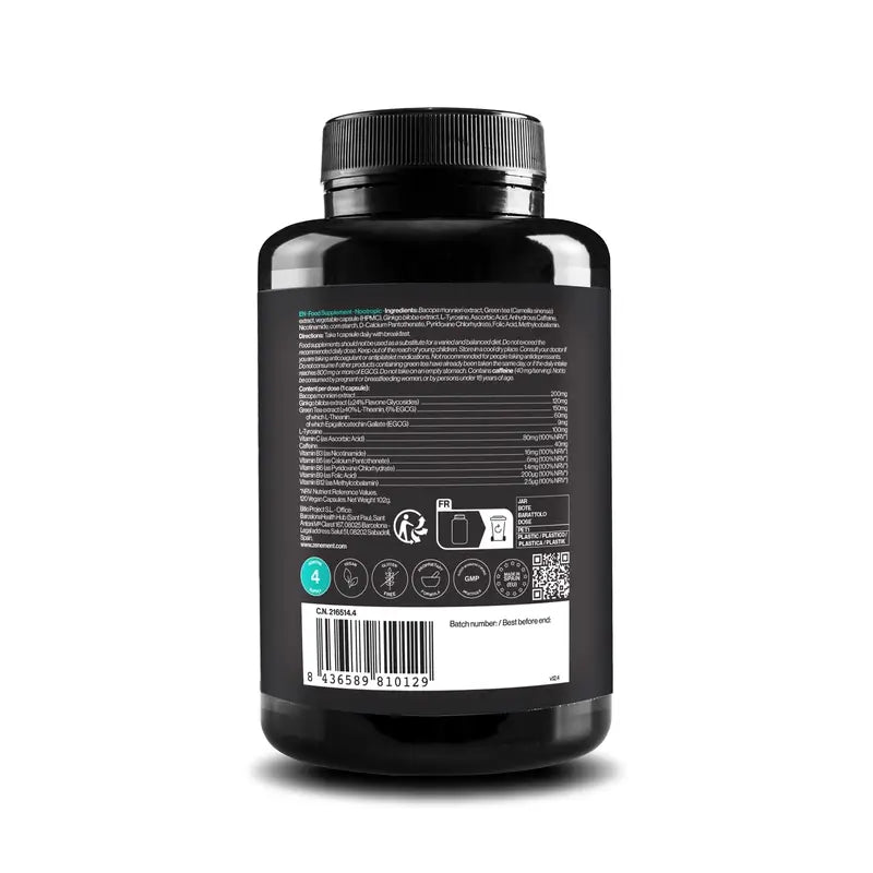 Zenement Nootropic, 120 cápsulas vegetais