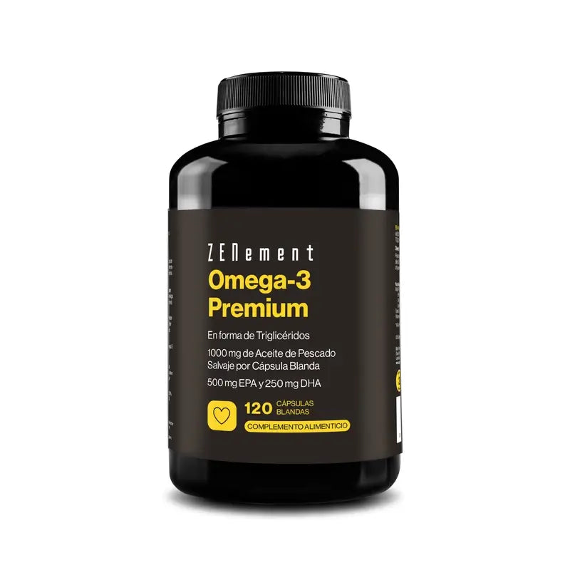 Zenement Omega-3 Premium, 120 cápsulas de gelatina mole