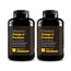 Zenement Omega-3 Premium, embalagem de 2 x 120 cápsulas de gelatina mole