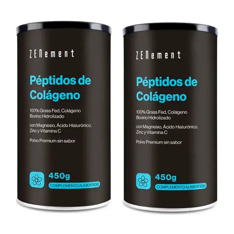 Peptídeos de colagénio Zenement, embalagem de 2 x 450 g