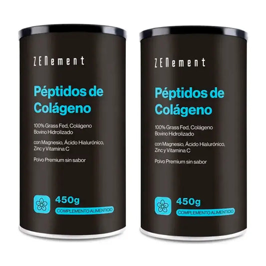 Peptídeos de colagénio Zenement, embalagem de 2 x 450 g
