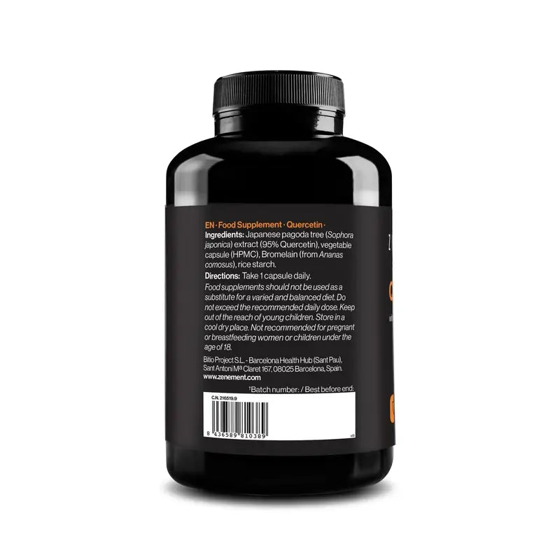 Zenement Quercetin, 180 cápsulas vegetais