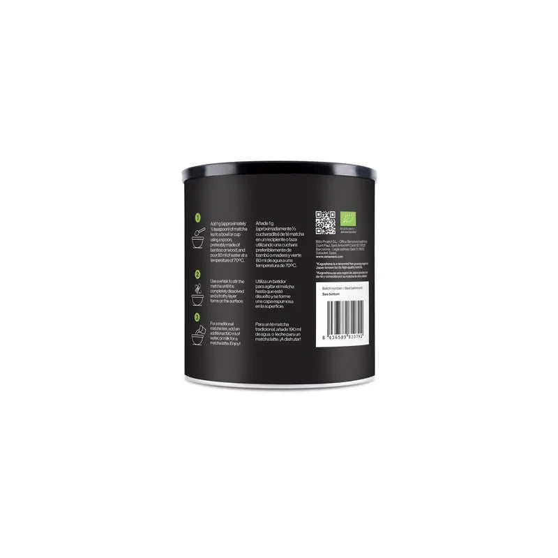 Zenement Chá Japonês Matcha Orgânico de Grau Cerimonial, 80 g